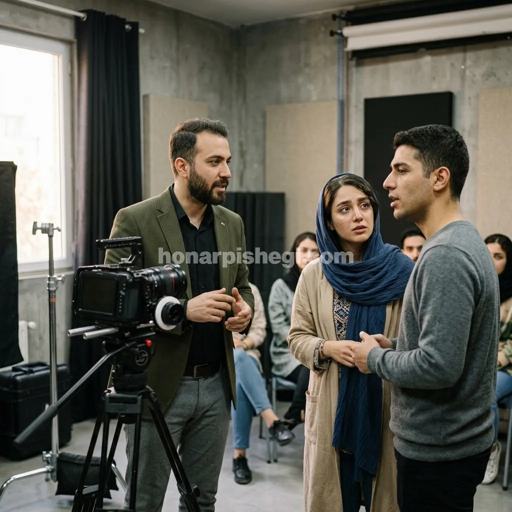 آموزش بازیگری سینما از پایه در مشهد
