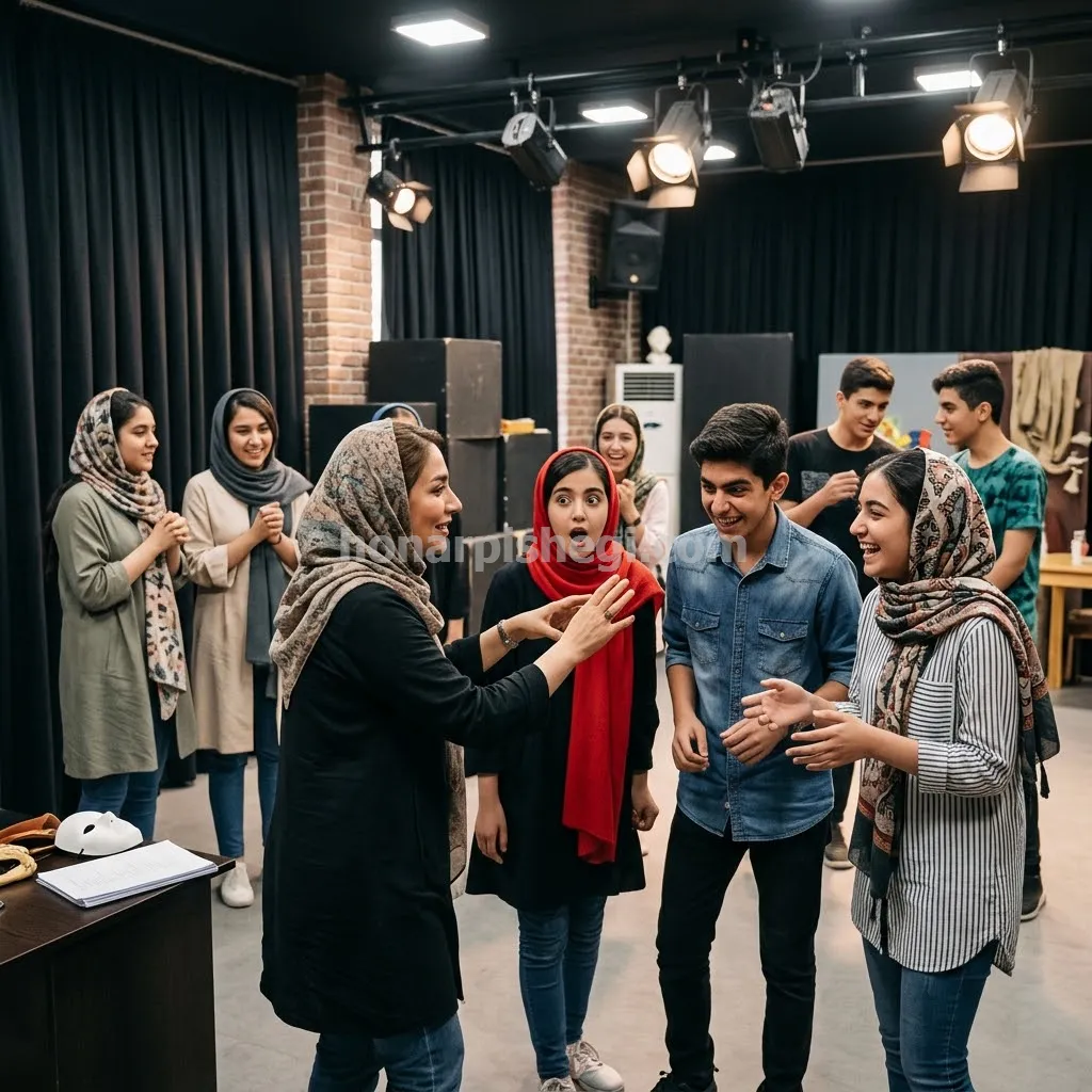 آموزش بازیگری نوجوانان در مشهد
